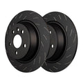 EBC Racing SG Series Grooved One-Piece Rear Rotors SG7305 - 2004-2007 Cadillac CTS-V 5.7L/6.0L