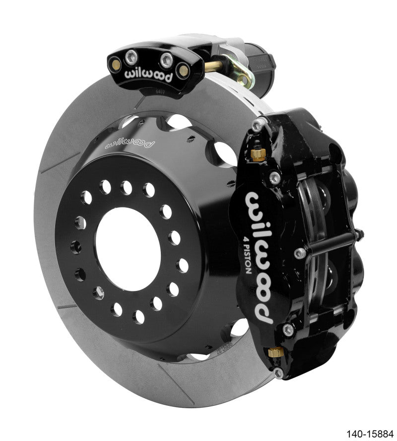 Wilwood FNSL Rear Big Brake Kit 140-15844 - 12.88in Rotor, EPB, Big Ford New Style 2.50in Offset
