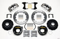 Wilwood Narrow Superlite 4R Rear Parking Brake Kit Polished 140-9217-P - Big Ford Old Style 2.36in Offset