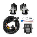 Wilwood 140-18031-BK Electronic Parking Brake Rear Retrofit Kit with Switch Harness - Black Powder Coat Calipers