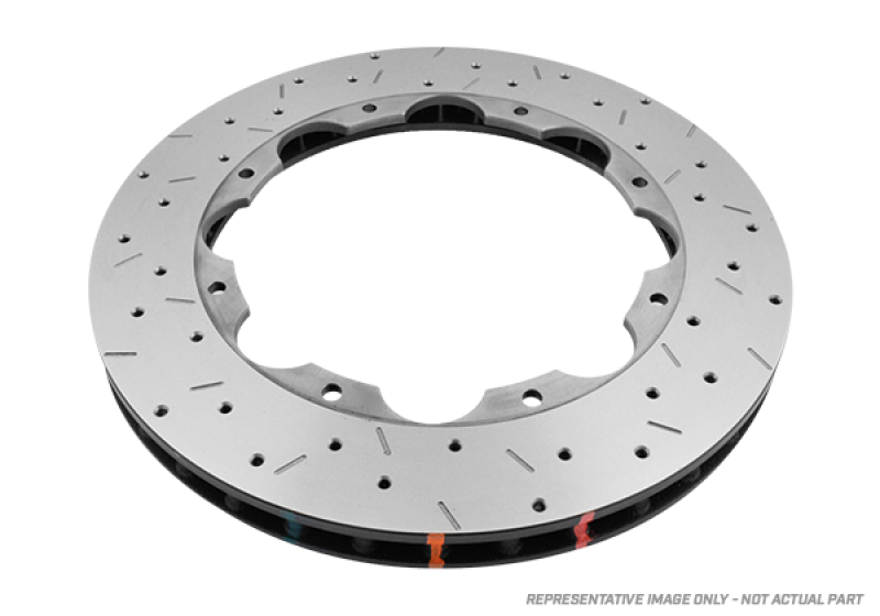 DBA 5000 Series XS Front Drilled and Slotted Replacement Rotor Ring - 1994-2004 Ford Mustang Cobra