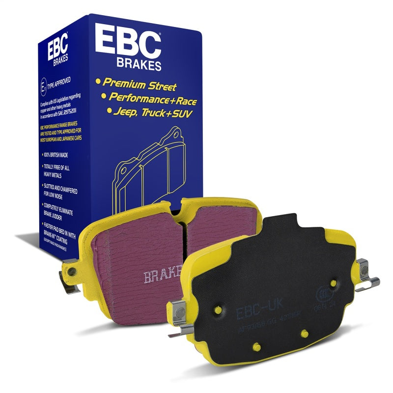 EBC Yellowstuff Street and Track Rear Brake Pads DP42516R - 2019-2023 Audi RS6 and RS7