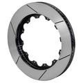 Wilwood 160-17707-GTB GT Series Rotor Right Hand 14.00 x 1.10 in Black, 72 Curved Vane, 12 x 8.75