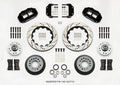 Wilwood Narrow Superlite 6R Front Big Brake Kit, 14.00in Drilled Rotor, 6-Piston - Magnum Force Drop Spindle