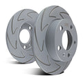EBC BSD7447 BSD V-Slot Rear Rotor Set - 2012+ Jeep Wrangler 3.6
