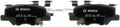 2014-2018 Mazda 3 / Mazda 6 Rear Ceramic Brake Pads - Bosch