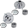 2000-2011 Ford Focus Front Wheel Hub and Bearing Pair - Detroit Axle