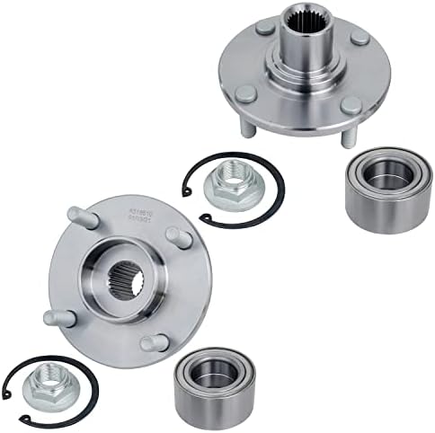2000-2011 Ford Focus Front Wheel Hub and Bearing Pair - Detroit Axle