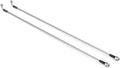 2018-2024 Jeep Wrangler JL Gladiator JT 33 inch Stainless Braided Rear Brake Line Kit for Lifted - TeraFlex