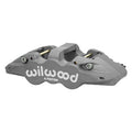 Wilwood Aero4-DS Caliper 120-15598 - Anodized, 1.38 in Pistons, 1.10 in Rotor, Dust Seal