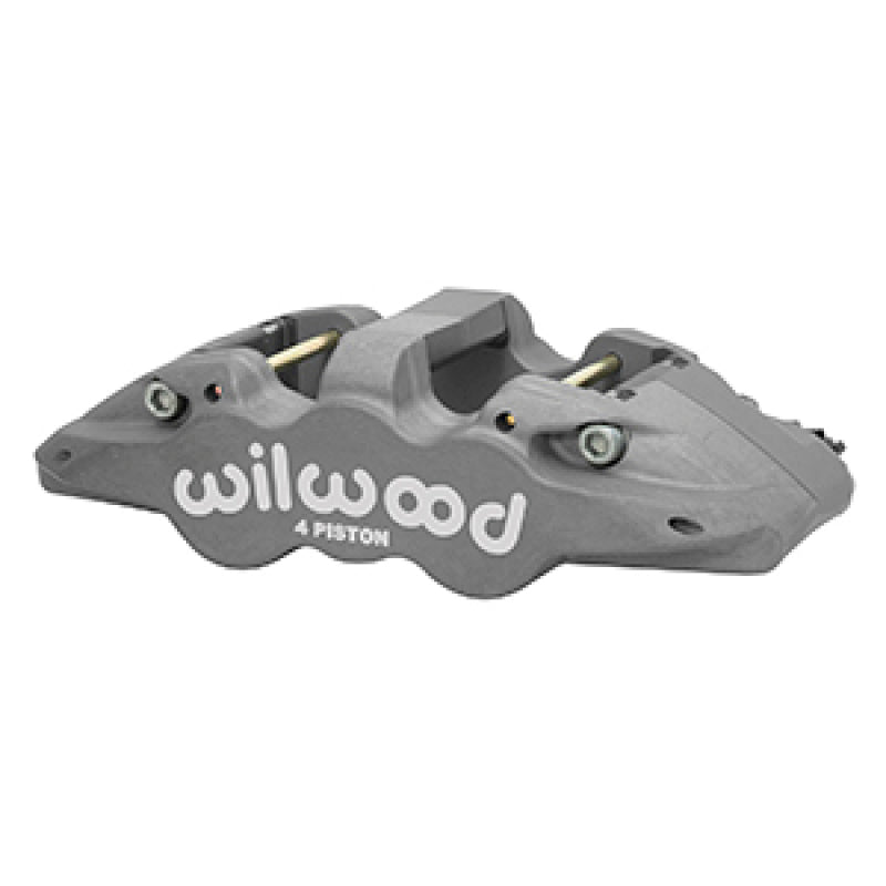 Wilwood Aero4-DS Caliper 120-15598 - Anodized, 1.38 in Pistons, 1.10 in Rotor, Dust Seal