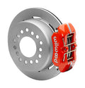 Wilwood 140-15601-R FDPLP-DS Rear Disc/Drum Kit - Big Ford, 11in Rotor, Red