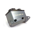 Baer ReMaster 2-Bolt GM/Ford Master Cylinder - 15/16in Bore, Left Port, Gray (6801262LP)