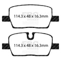 EBC Brakes Redstuff Rear Brake Pads DP33116C - 2020+ Cadillac CT4 Sport 2.0T