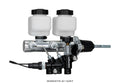 Wilwood Tandem Master Cylinder Kit with Pushrod - 7/8in Bore, Ball Burnished - 261-14249-P