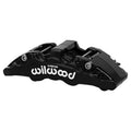 Wilwood Aero6-DM Left-Hand Caliper Black with Logo 120-17459-BK - 1.30 in Disc