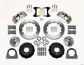 Wilwood Narrow Superlite 6R Front Hub Kit 12.88in GT Polished - TCI IFS 1971-1978 Pinto Based (140-13224-P)
