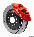 Wilwood AERO6 Front Big Brake Kit 14in SRP Rotor Red - Jeep Wrangler JL / Gladiator JT