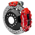 Wilwood 140-16151-DR Dynapro Rear Big Brake Kit EPB FNSL 12.88in SRP Rotors Red - Small Ford 2.50 Offset