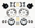 Wilwood Combination Parking Brake Rear Kit 140-11900 - 11.75 in Rotors, 2011 Ford Fiesta Rear