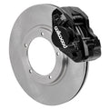 Wilwood D31 140-17652 Front Brake Kit with Flex Lines - 1969-1974 Porsche 911, 11.10in Rotors, Black