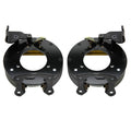 Wilwood 249-7463/13679 Big Ford New Style Disc/Drum Parking Brake Bracket Kit - 2.50 in Offset, Staggered (Pair)