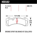 Hawk Performance HB582U.660 DTC-70 Compound Brake Pads