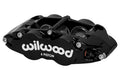 Wilwood 120-14436-BK Forged Narrow Superlite 6R Dust Seal Caliper FNSL6R-DS Right Hand Black - 1.10in Rotor