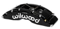 Wilwood TC6R Radial Mount 6-Piston Rear Caliper 120-14318-RS - Left Side, Black, 1.38in Rotor