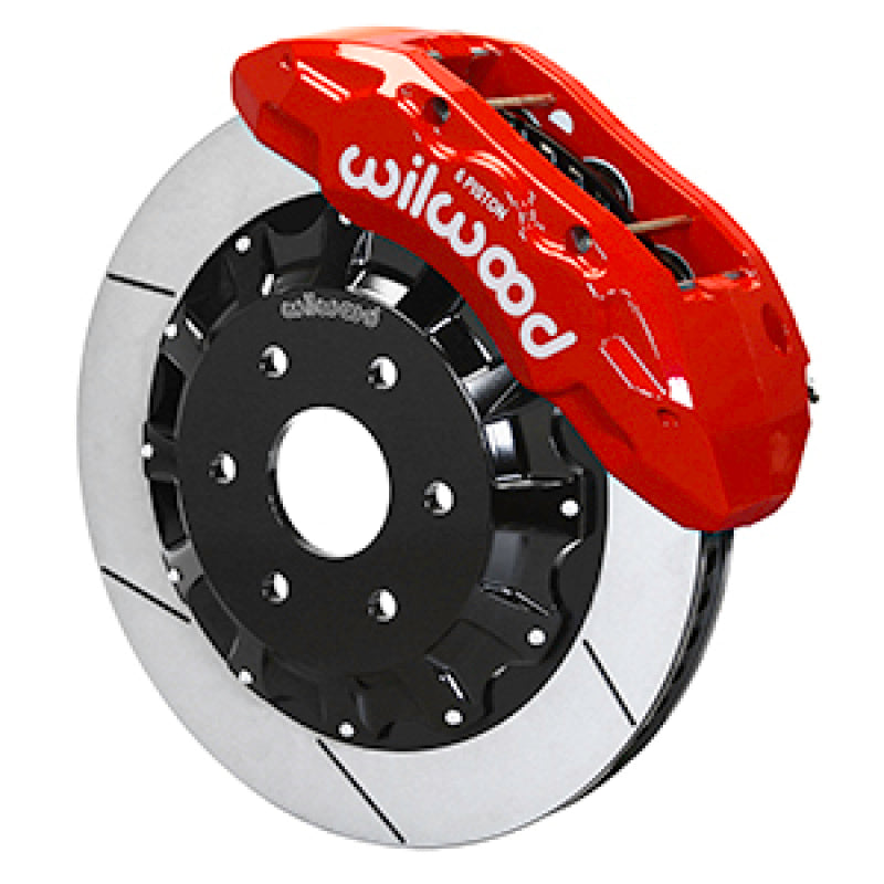 Wilwood 140-18205R TX6R Front Big Brake Kit 15.50in Rotors Red Calipers - 2021-2025 Ford F-150