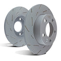 EBC USR Slotted Rear Rotor Set USR7031 - 1997-1999 Ford Expedition 4.6 4WD