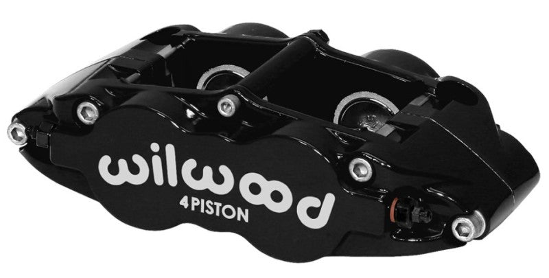 Wilwood Forged Superlite 4R Radial Caliper 120-14056-BK, Black, 1.38/1.38 in Pistons, 1.10 in Disc