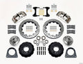 Wilwood Narrow Superlite 6R Front Hub Kit 12.88in Drilled SRP Polished - TCI IFS 1971-1978 (140-13224-DP)