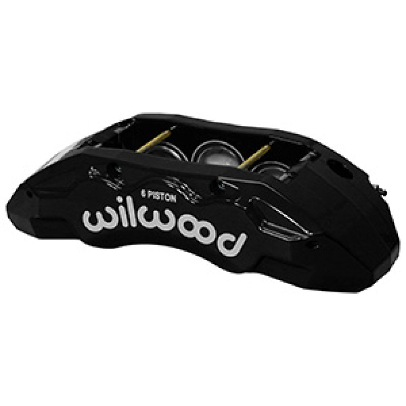 Wilwood TX6R 120-14600-BK Caliper Black - 1.62/1.38/1.38in Bore, Left Hand