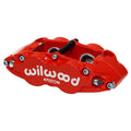 Wilwood FNSL4R 4-Piston Brake Caliper 120-16683-RD - .950in Rotor, Red