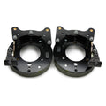 Wilwood Disc/Drum Parking Brake Bracket Kit 249-9226/27 - 2005 Mustang 8.8 Axle, 2.66in Offset, 12.19in Rotor, Pair