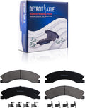 2011-2019 Silverado Sierra 2500 3500 HD Front OR Rear Ceramic Brake Pads - Detroit Axle Universal Fitment