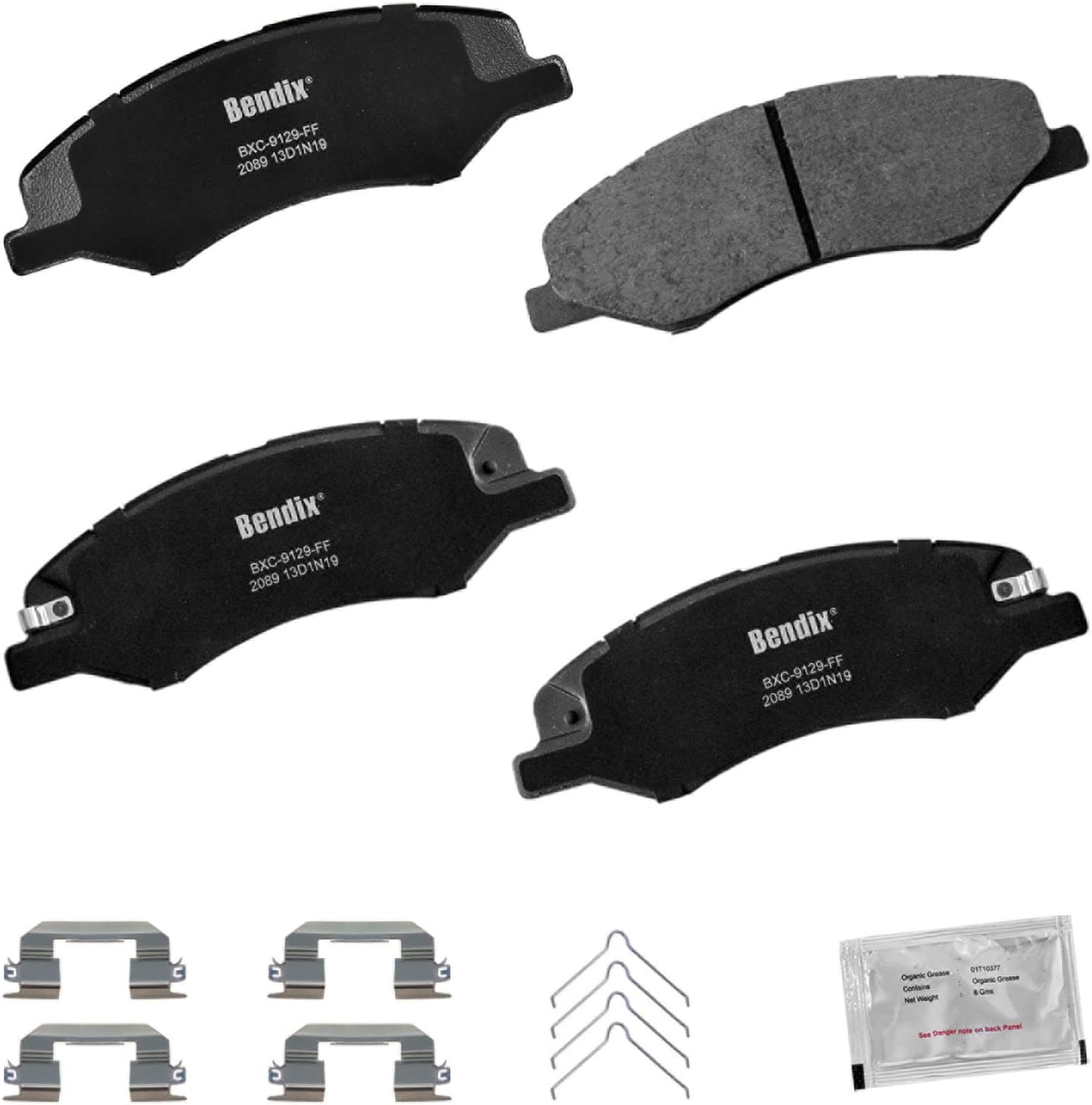 2018-2024 Honda Odyssey Front Ceramic Brake Pads - Bendix