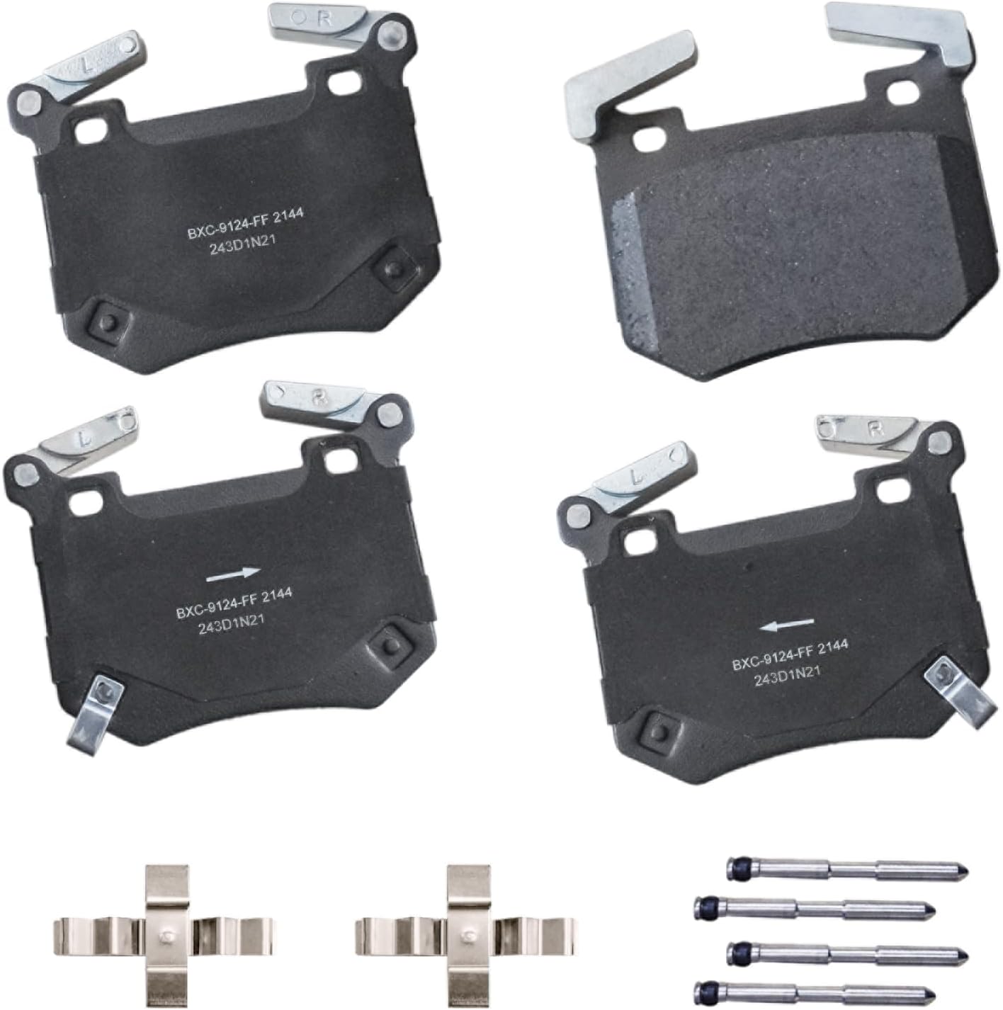 2019-2024 Genesis G70 Rear Ceramic Brake Pads - Bendix