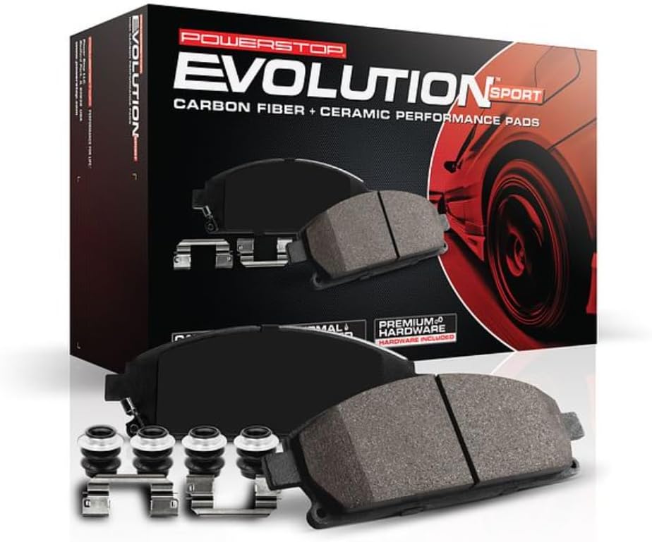 2017-2023 Chrysler Pacifica / Voyager Front Ceramic Brake Pads - Power Stop