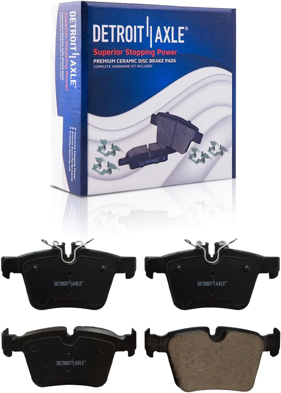 2015-2021 Mercedes-Benz C300 Rear Ceramic Brake Pads - Detroit Axle