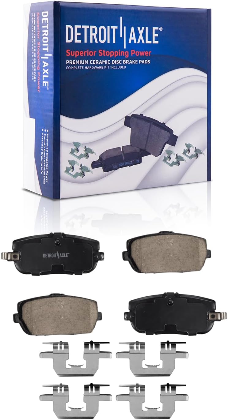 2016-2023 Mazda MX-5 Miata Rear Ceramic Brake Pads - Detroit Axle