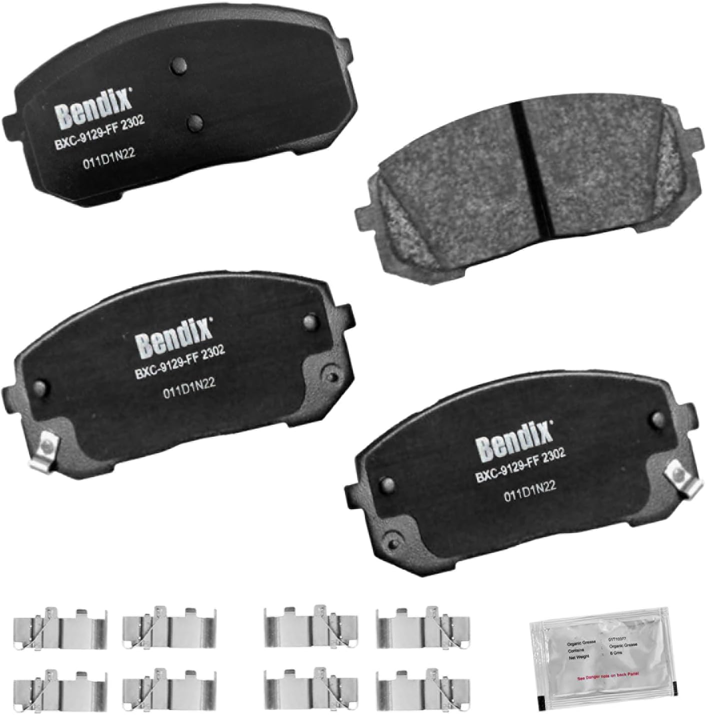 2021-2023 Kia K5 Front Ceramic Brake Pads - Bendix