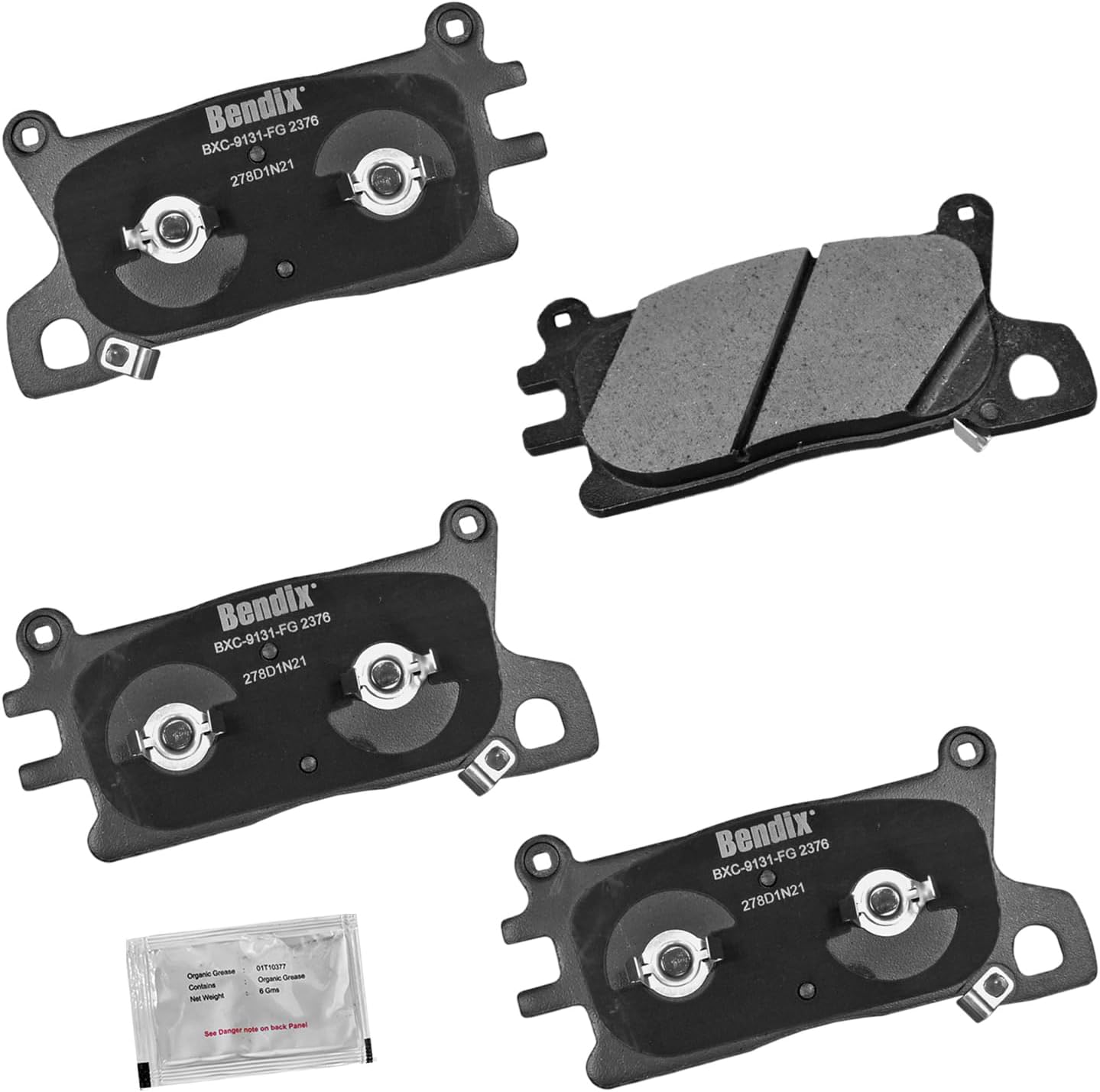 2021-2024 Genesis GV80 Front Ceramic Brake Pads - Bendix