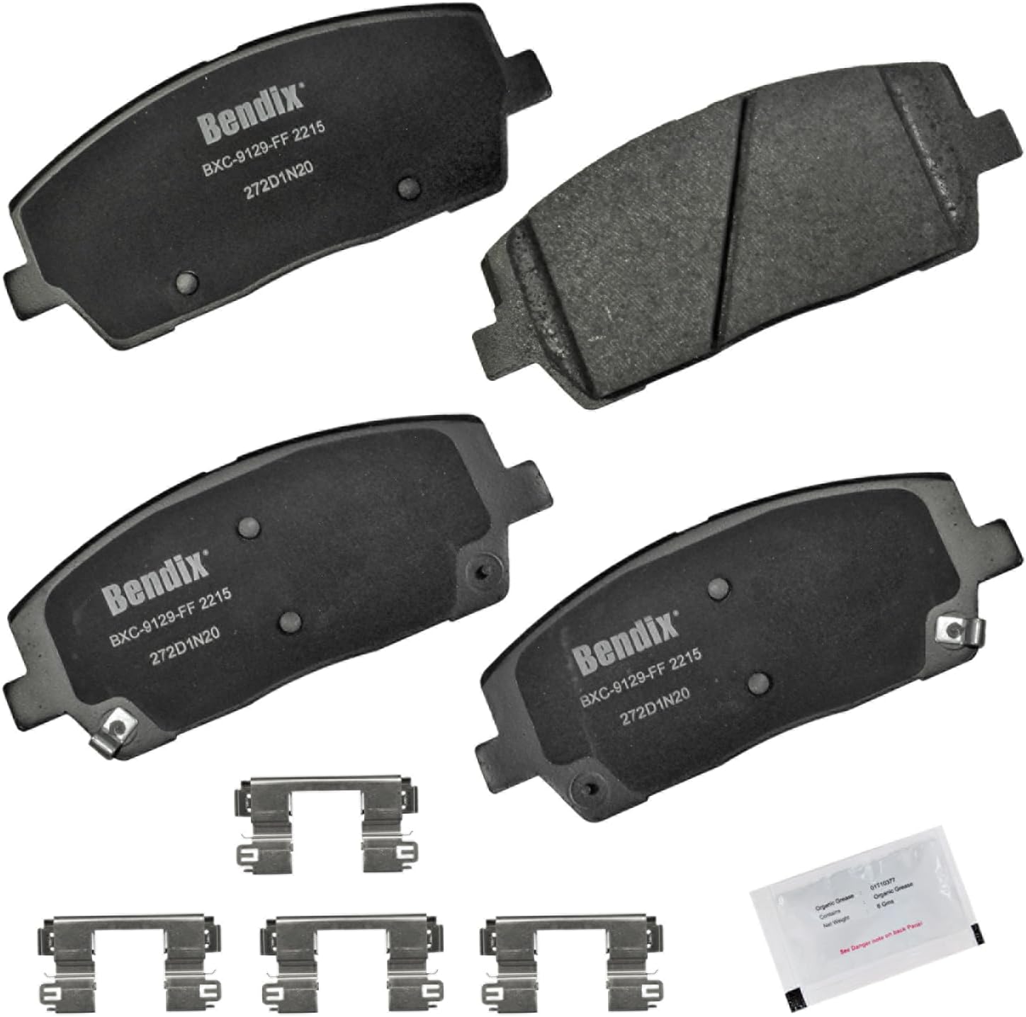 2020-2023 Hyundai Palisade Front Ceramic Brake Pads - Bendix