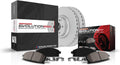 2022-2024 Tundra 2023-2024 Sequoia 4-Corner Brake Kit Coated Rotors Ceramic Pads - Power Stop CPK8932-23