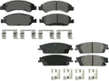 Silverado 1500 Escalade ESV Suburban Tahoe Yukon XL Front and Rear Ultra Premium Ceramic Brake Pad Set - Akebono ProACT