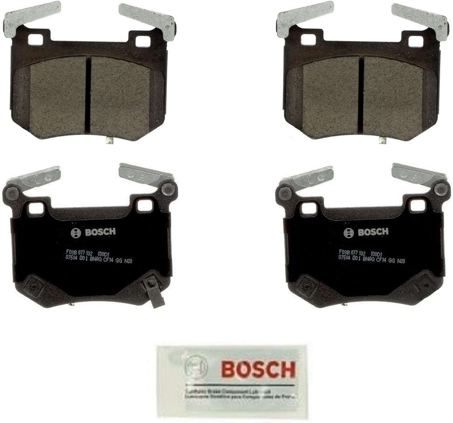 2019-2022 Genesis G70 Rear Ceramic Brake Pads - Bosch