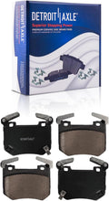 2019-2024 Genesis G70 Rear Ceramic Brake Pads - Detroit Axle