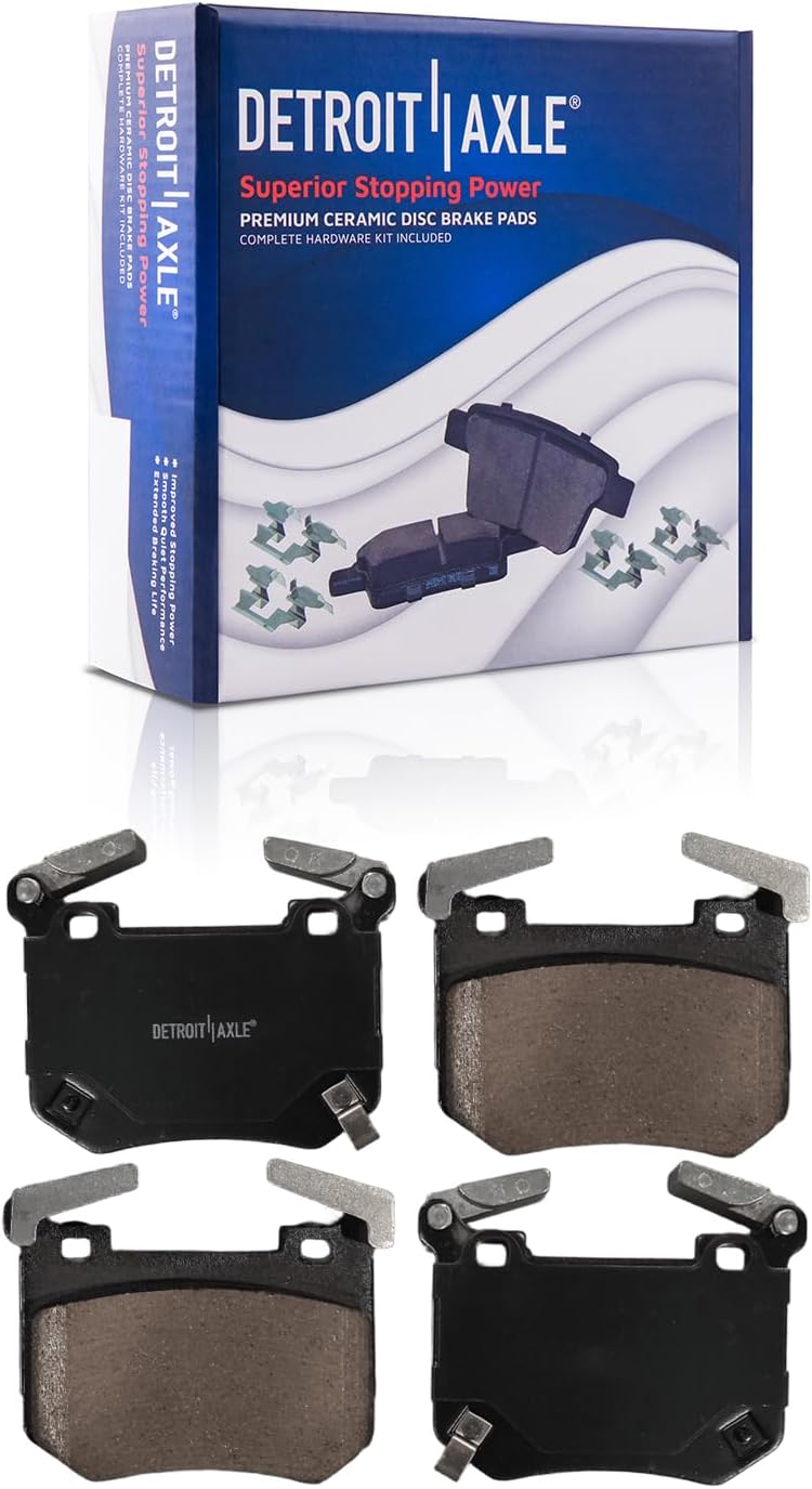 2019-2024 Genesis G70 Rear Ceramic Brake Pads - Detroit Axle